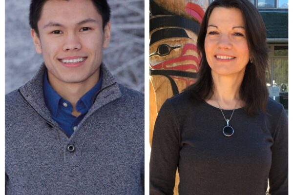 A side-by-side picture of James Flemings and Valerie Ni hEideain