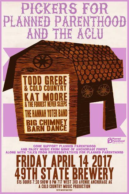 Sign with purple text