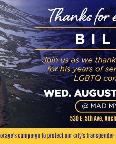 A flyer for Thanks for Everything, Billy!