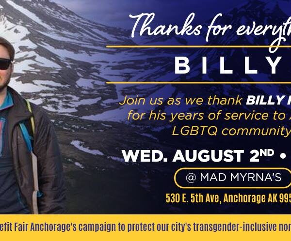 A flyer for Thanks for Everything, Billy!
