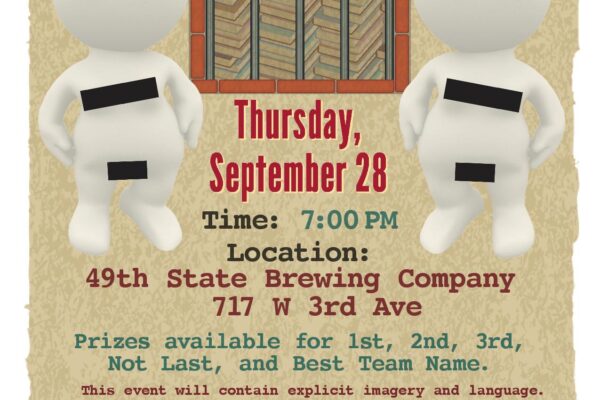 Flyer for Banned Books Week