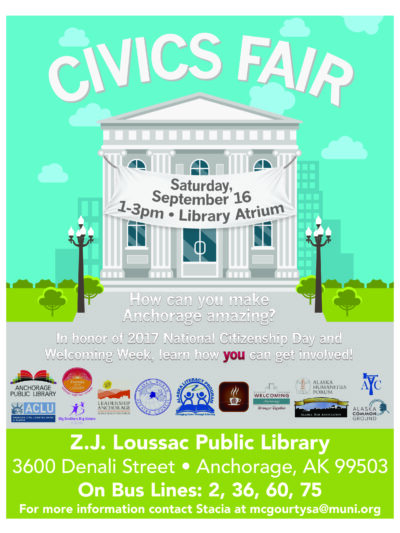 Flyer for Civics Fair