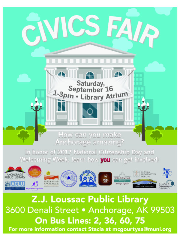 Flyer for Civics Fair