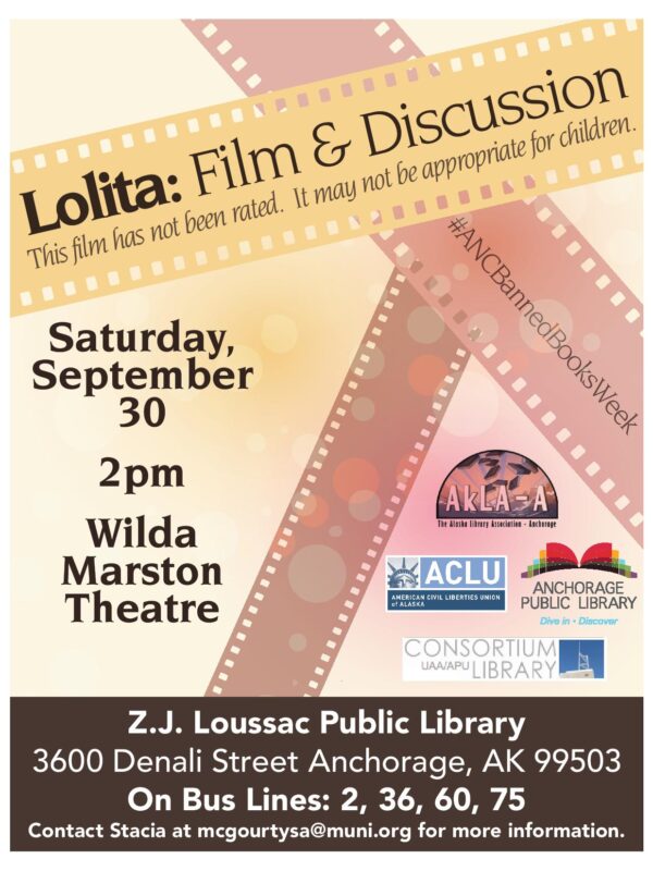 Flyer for Lolita: Movie and Discussion
