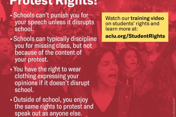 student protest rights