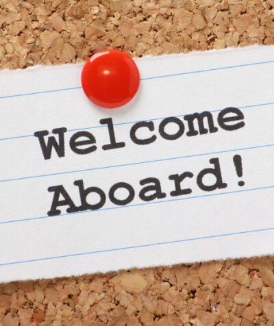 welcome Aboard