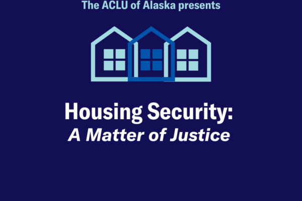 Housing Security: A Matter of Justice