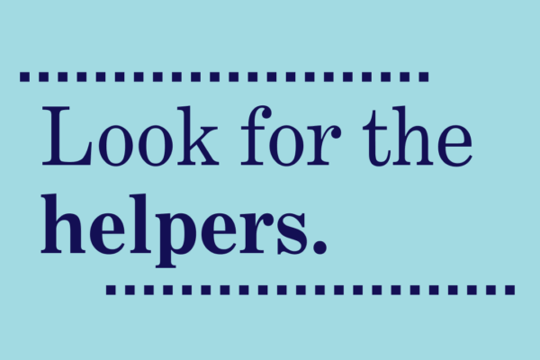 Look for the helpers