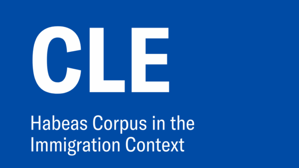 CLE Habeas
