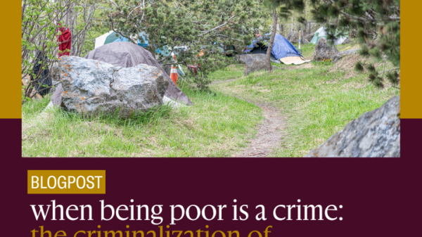 When being poor is a crime