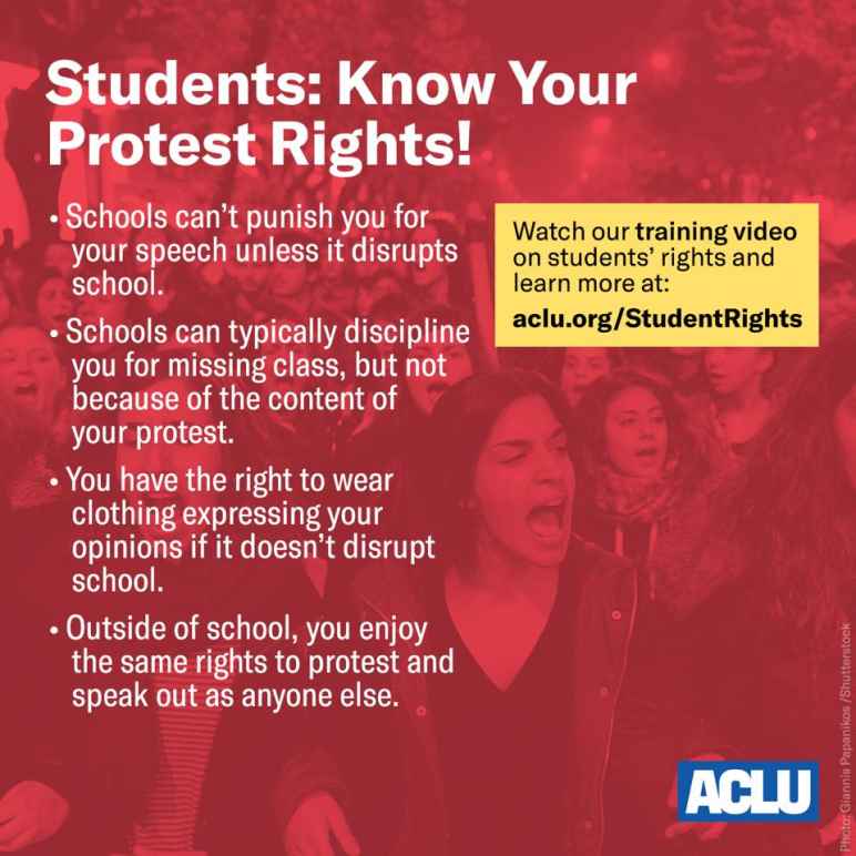 student protest rights