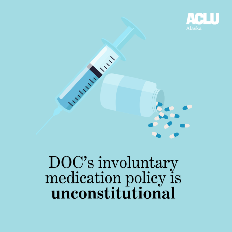 Involuntary medication policy