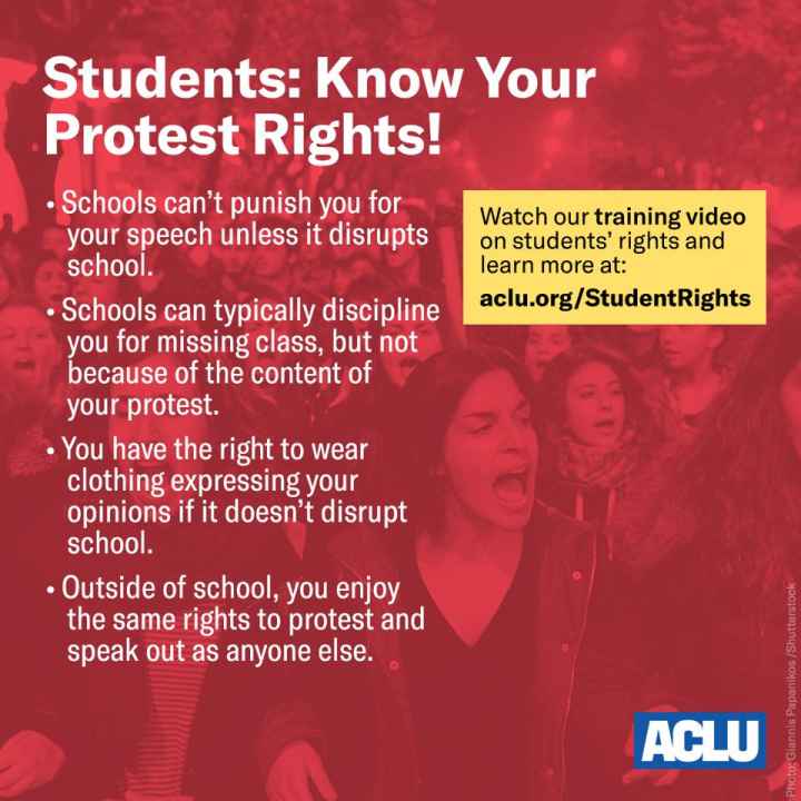 student protest rights