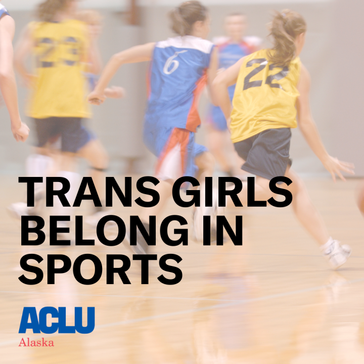 Trans girls belong in sports with take action request