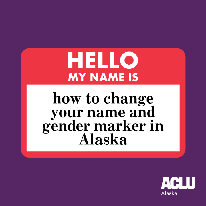 name and gender marker change