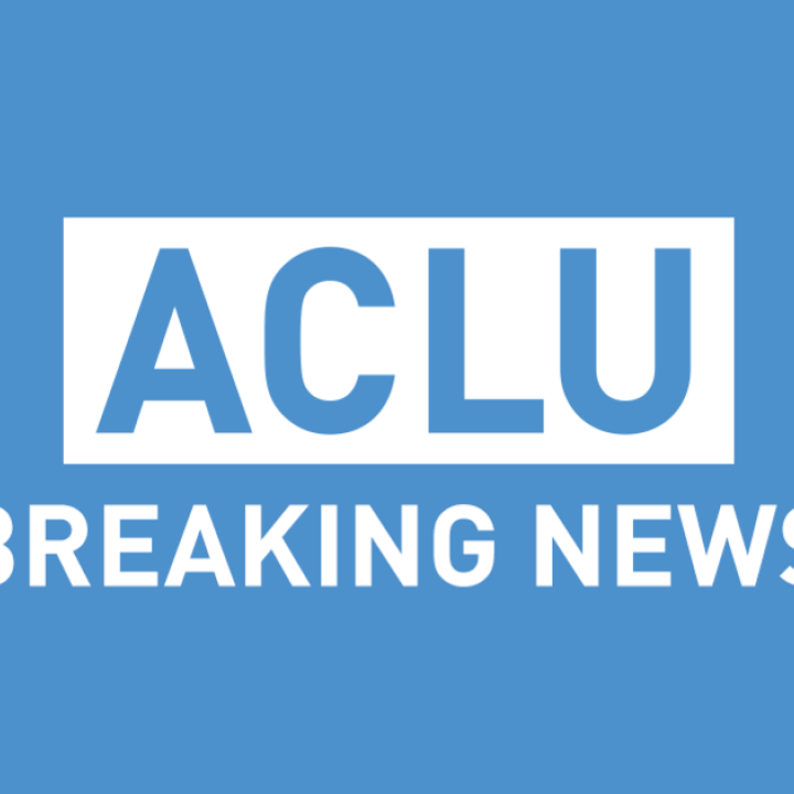 aclu BREAKING NEWS